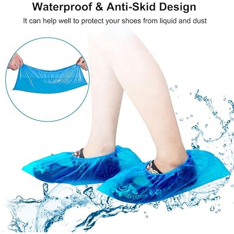 Plastic Shoe Covers Manufacturer - Disposable Anti Slip Waterproof for Household Hotel