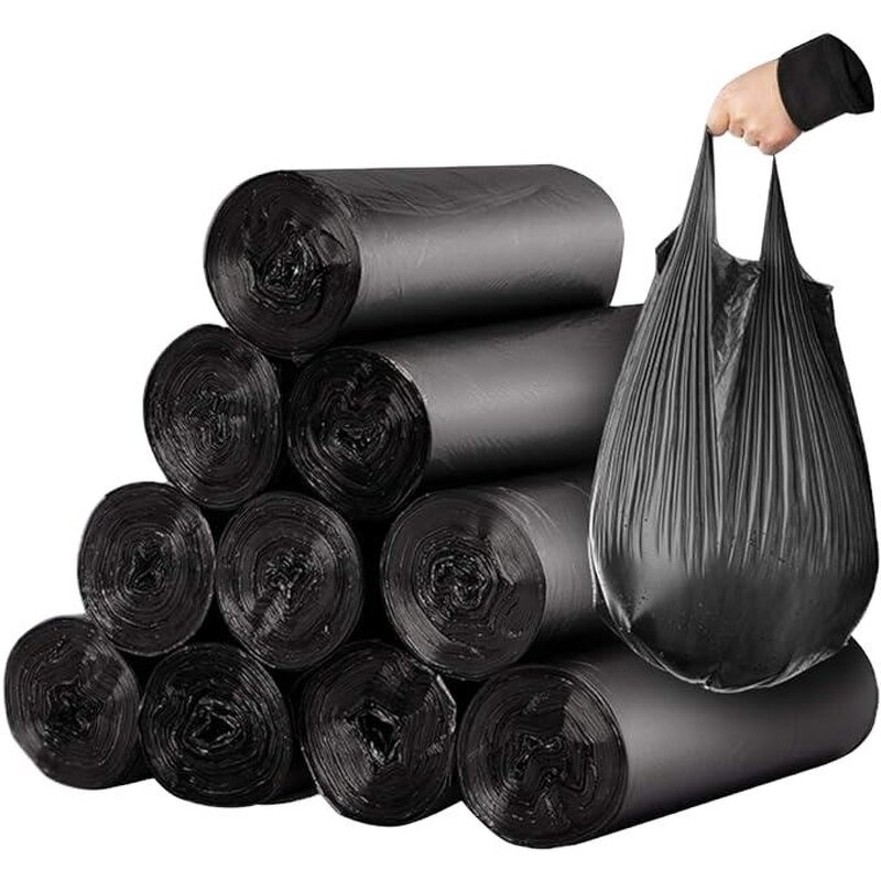 PE Garbage Bag Manufacturer - Portable Roll Large Capacity Degradable Odor-proof
