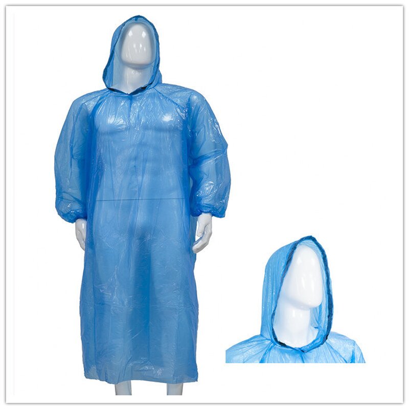 EVA Rain Poncho Manufacturer - 100% Waterproof Clear Reusable Customized for Outdoor