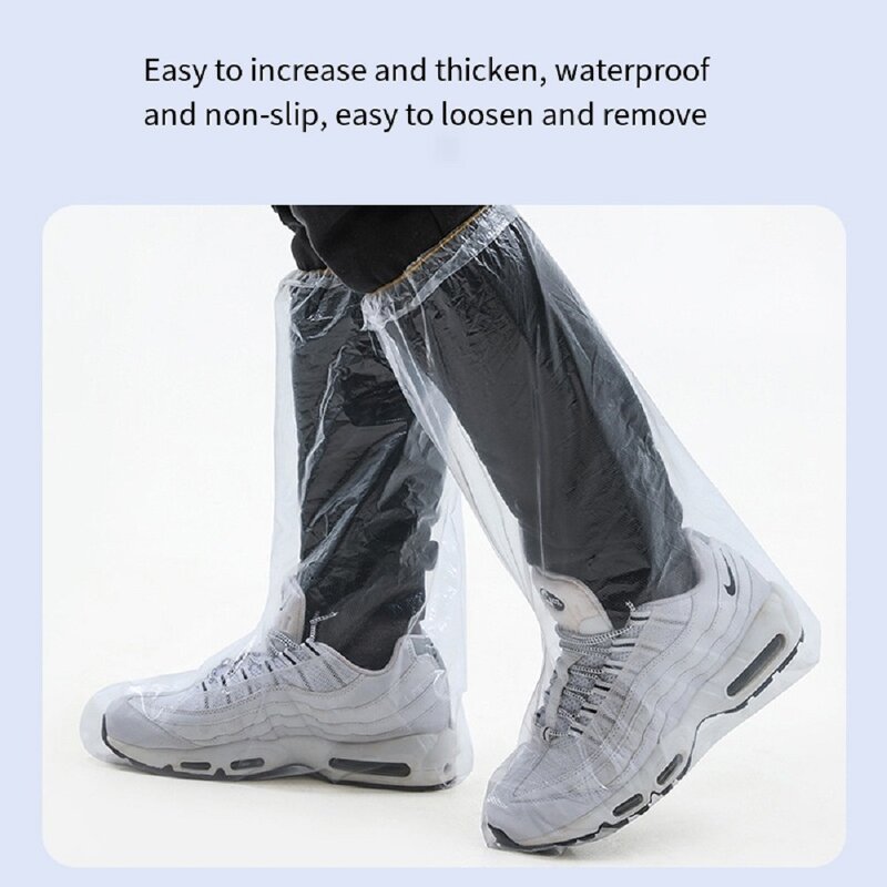 CPE Shoe Cover Manufacturer - Disposable Indoor Anti-Slip Waterproof Extra Thick