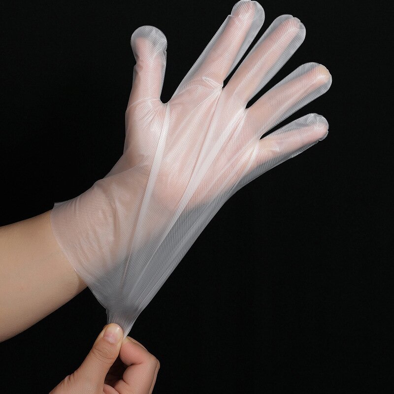 PVC Gloves Manufacturer - 100 Pcs/Box Junda Thick Powder-Free Clear Food-Grade