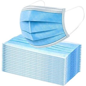 PE Shoe Covers Manufacturer - Disposable Blue Waterproof Stain-Resistant Packed in Bags