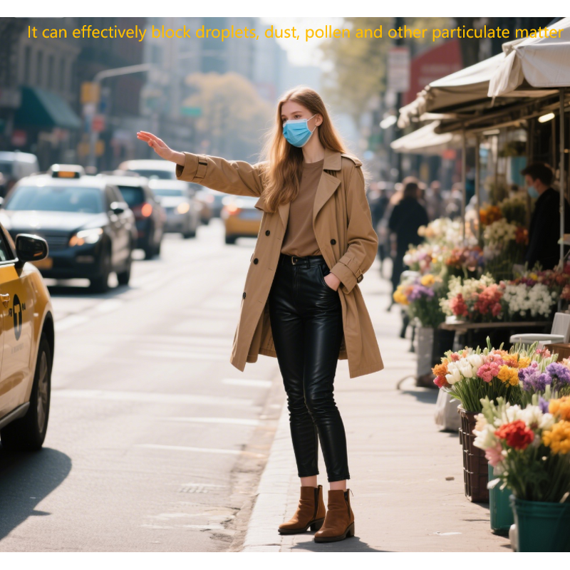 Plastic Face Mask Manufacturer - Clear Anti-Saliva for Restaurants Milk Tea Shops