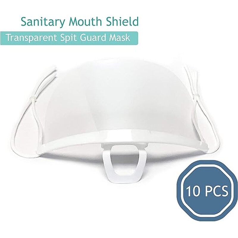 Transparent Chef Mask Manufacturer - Food Industry Anti Drool Saliva Hygiene