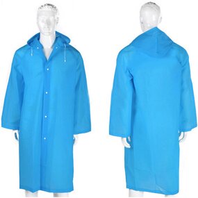 PE Poncho Raincoat Manufacturer - Transparent Waterproof for Travel Amusement Park