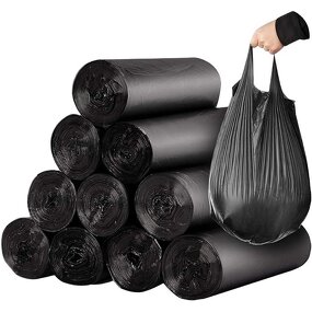 Biodegradable Garbage Bags Manufacturer - Drawstring Refuse Sacks on Roll Large