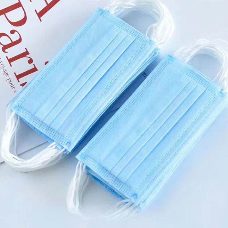 Disposable Face Mask Manufacturer - Factory Wholesale 3Ply Layered Non-Woven