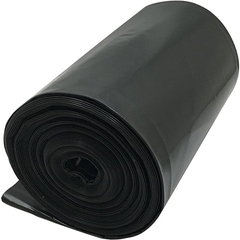 PE Garbage Bags Manufacturer - Rolled Biodegradable Black for Bedroom Restroom Kitchen