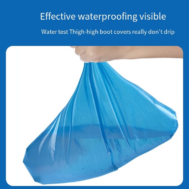 CPE Shoe Cover Manufacturer - Disposable Indoor Anti-Slip Waterproof Extra Thick