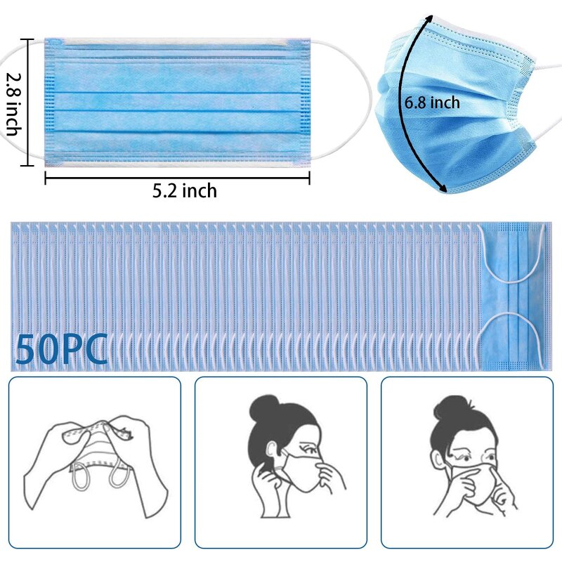 Transparent Smile Mask Manufacturer - Hot Sales Custom Food Industry Anti-Fog