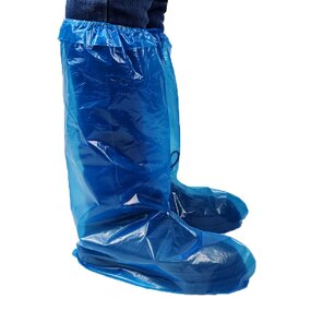 PE Shoe Covers Manufacturer - Factory Wholesale Blue Waterproof Anti Slip