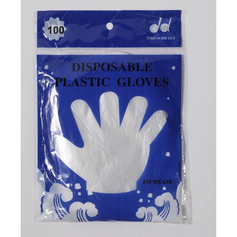 Biodegradable Gloves Manufacturer - 100% Transparent Disposable Food Grade CPE
