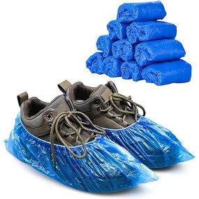 PE Shoe Covers Manufacturer - Factory Wholesale Blue Waterproof Anti Slip