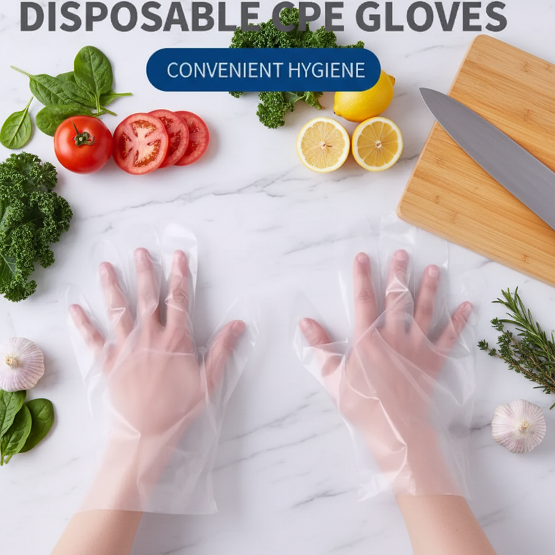 Nitrile Safety Gloves Manufacturer - 9-inch Blue Pure Multi-Purpose for Home Kitchen