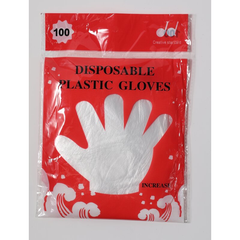 Biodegradable Gloves Manufacturer - 100% Transparent Disposable Food Grade CPE