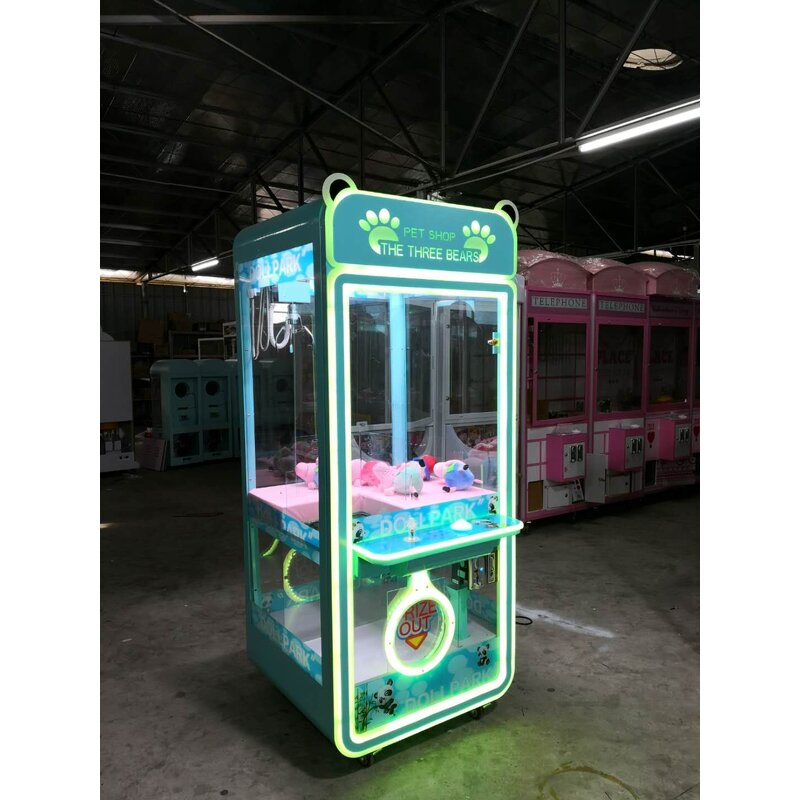 Claw Crane Machine Manufacturer - Colorful Park Mini Arcade Game for Sale Amusement