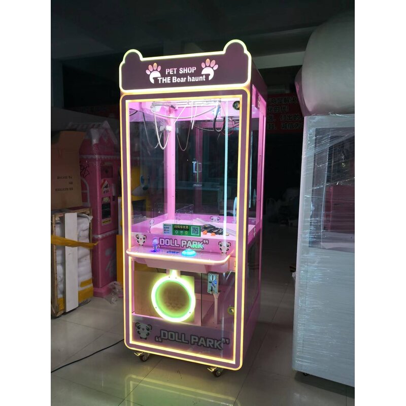 Claw Crane Vending Machine Manufacturer - Metal Plastic Wood English Language Amusement Toy