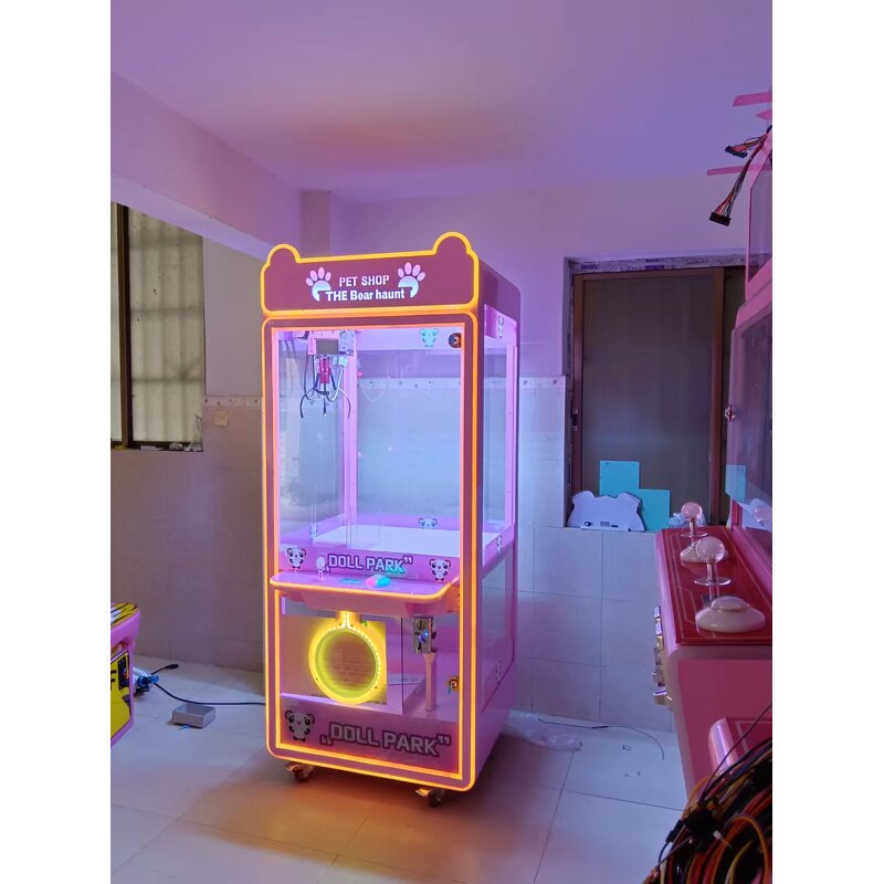 Claw Crane Vending Machine Manufacturer - Metal Plastic Wood English Language Amusement Toy