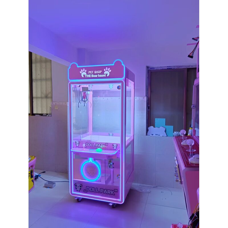 Claw Crane Vending Machine Manufacturer - Metal Plastic Wood English Language Amusement Toy