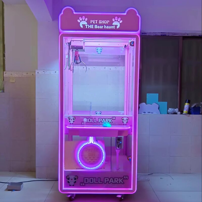 Claw Crane Vending Machine Manufacturer - Metal Plastic Wood English Language Amusement Toy