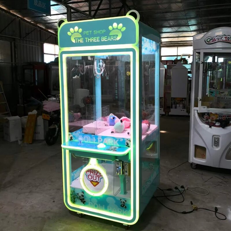 Claw Crane Machine Manufacturer - Colorful Park Mini Arcade Game for Sale Amusement