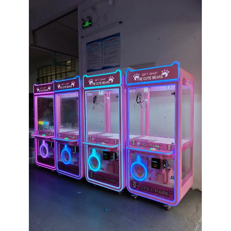 Claw Crane Vending Machine Manufacturer - Metal Plastic Wood English Language Amusement Toy