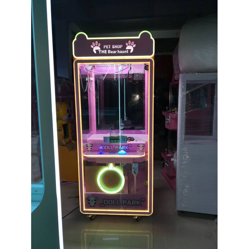Claw Crane Vending Machine Manufacturer - Metal Plastic Wood English Language Amusement Toy