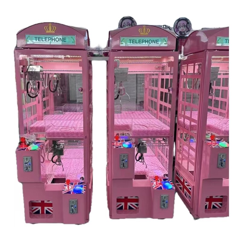 Crane Machine Manufacturer - All-Ages Fun Coin-Operated Toy Arcade Liquid Crystal 1-Year