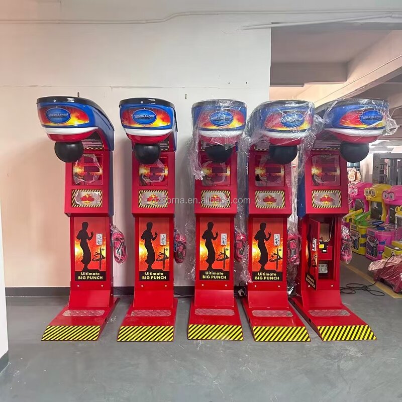 Boxing Machine Simulator Manufacturer - 220V Adult Arcade Coin Pusher Interactive for Sports Fans