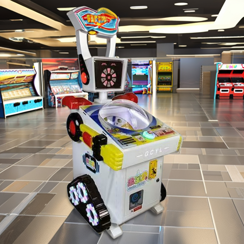 Candy Vending Machine Manufacturer - 220v Coin Operated Automatic Electronic Crane with Pusher