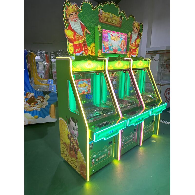 Arcade Machine Manufacturer - Mini 220V LED with Digital Printing Simulator English Plastic