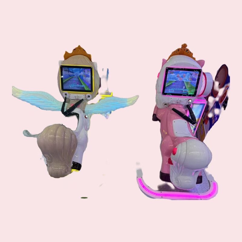Kiddie Ride Game Machine Manufacturer - Indoor for Kids Fiberglass Swing Video Toy Coin Pusher