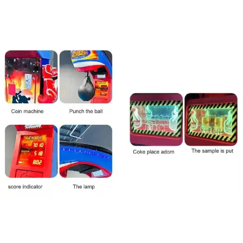 Claw Machine Manufacturer - Mini 220V LED Arcade 1-Year Warranty 4 Player English-Vending