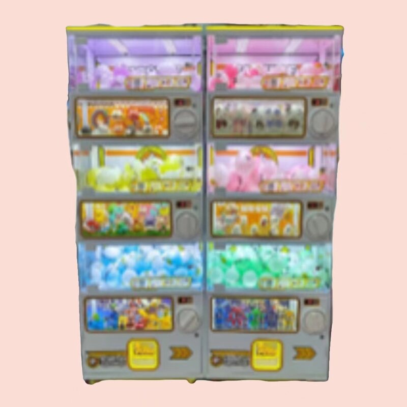 Coin-Operated Crane Arcade Machine Manufacturer - Three-Layers Egg Cupers for Capsules