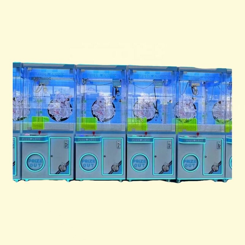 Claw Crane Machine Manufacturer - Coin Operated Grab Vending for Commercial Playground Transparent