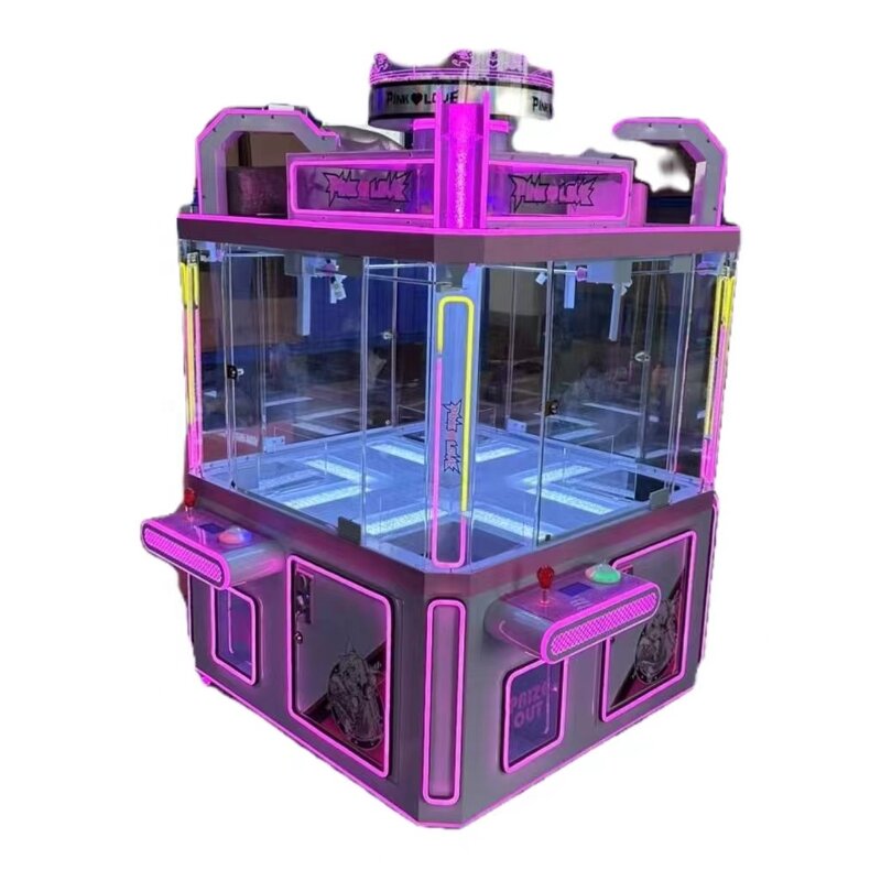 Toy Arcade Crane Claw Machine Manufacturer - Interactive Fun Coin-Operated with 1-Year Warranty
