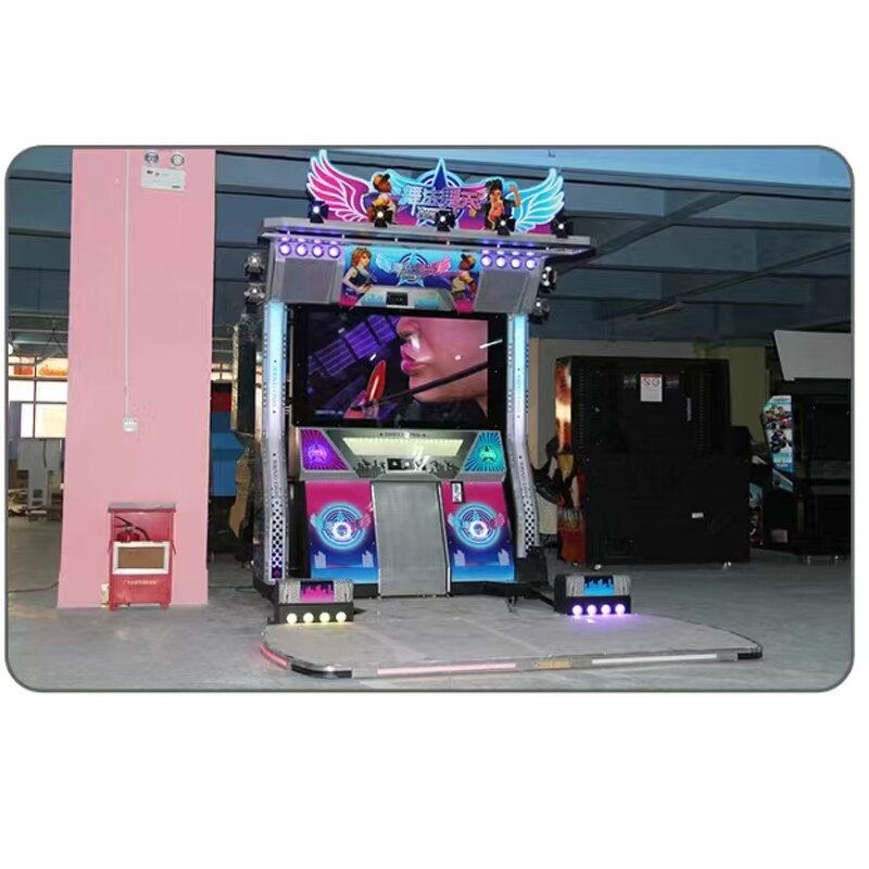 Arcade Coin Pusher Manufacturer - 220V Adult for Street Dance Machine Simulator