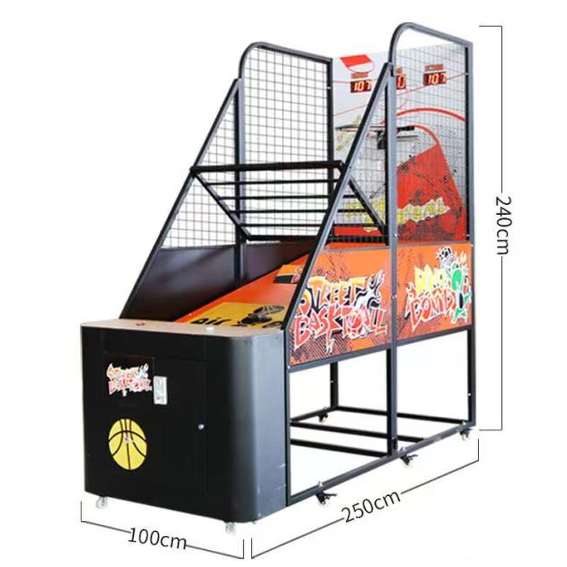 Arcade Coin Pusher Manufacturer - Adult 220V for Street Basketball Machine Simulator