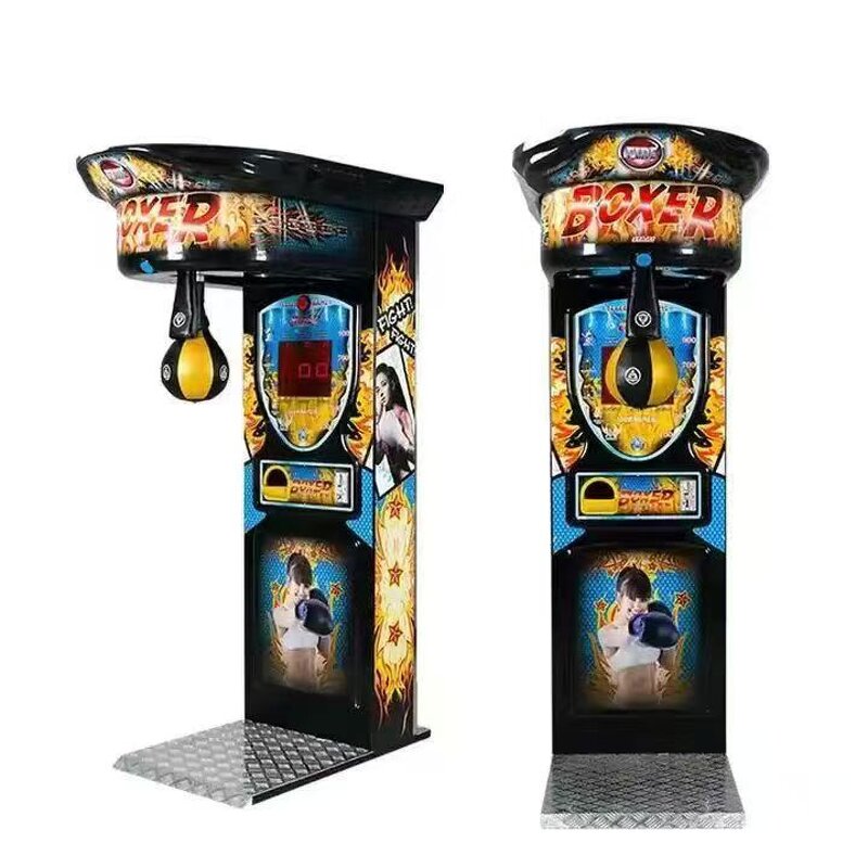 Boxing Simulator Machine Manufacturer - Interactive 220V Adult Arcade Coin Pusher for Sports Fans