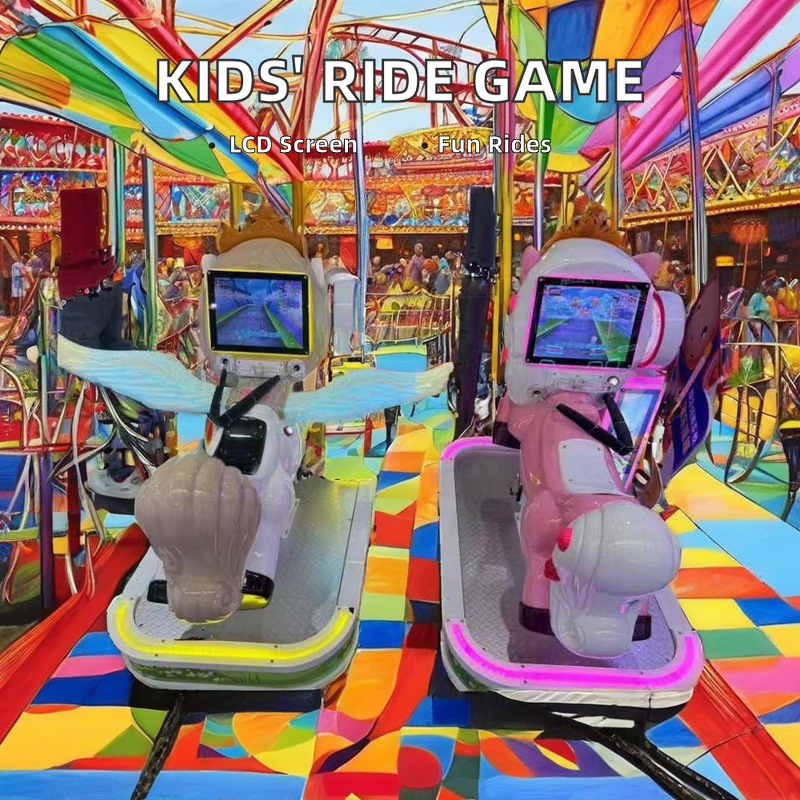 Kiddie Ride Game Machine Manufacturer - Indoor for Kids Fiberglass Swing Video Toy Coin Pusher
