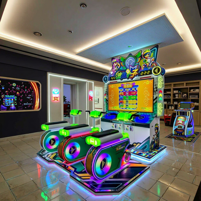 Claw Machine Manufacturer - Mini 220V LED Arcade Racing Game Coin-operated >6 Years