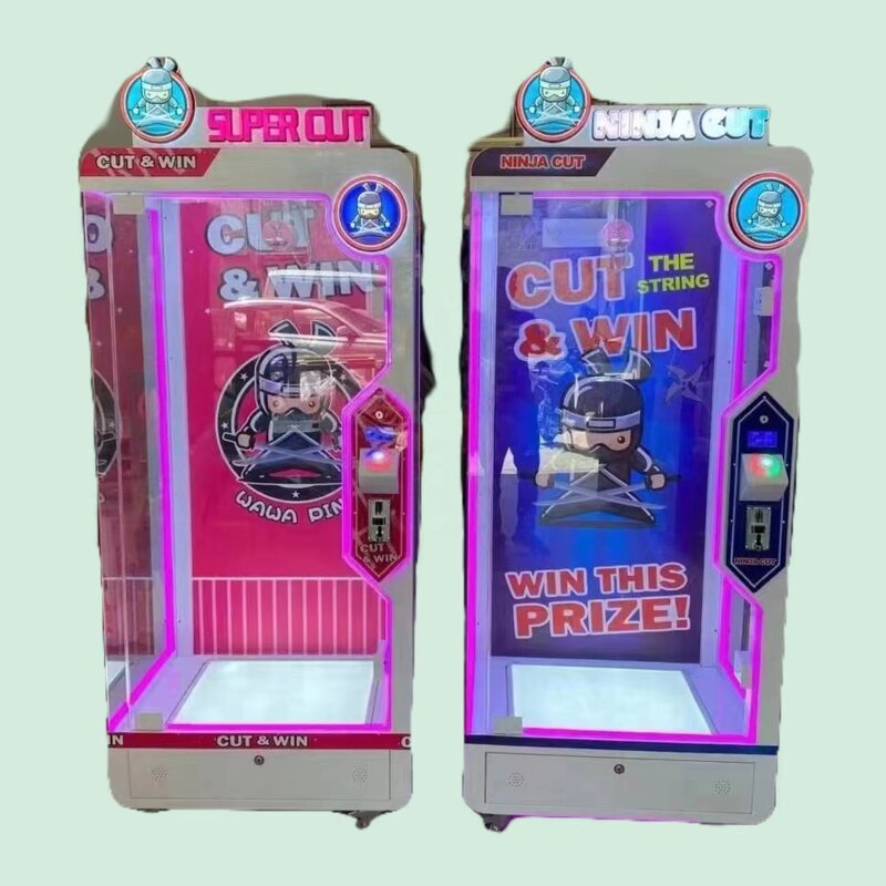 Arcade Cutting Gift Machine Manufacturer - Coin Operated Scissor Cut Arcades Games
