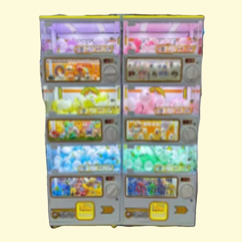Coin-Operated Crane Arcade Machine Manufacturer - Three-Layers Egg Cupers for Capsules