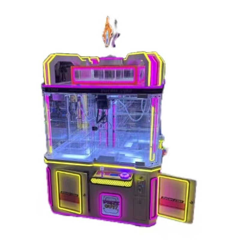 Toy Arcade Crane Claw Machine Manufacturer - Interactive Fun Coin-Operated with 1-Year Warranty