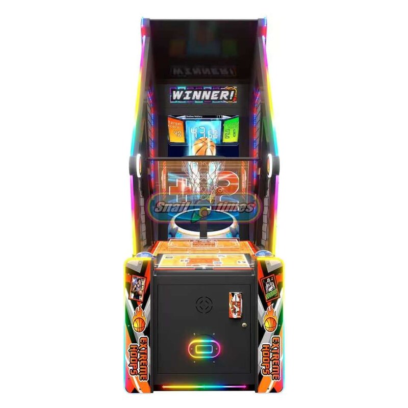 Basketball Machine Manufacturer - Mini 220V LED Arcade Rechargeable with English-Vending