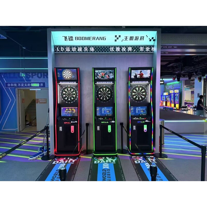 Dart Board Machine Manufacturer - Yule Customizable US Plug Electronic Shooting Arcade for Ages 8+