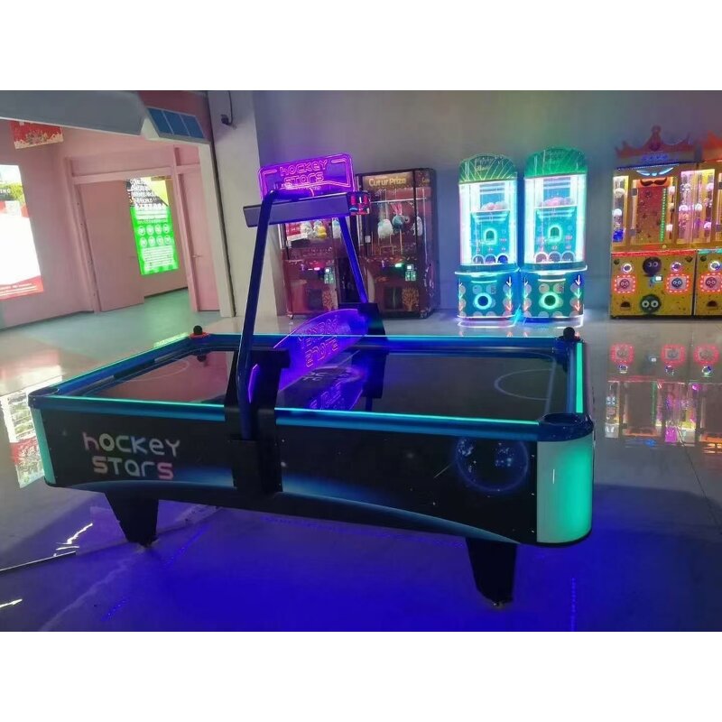 Air Hockey Table Manufacturer - Hot Selling 220V Coin-Operated for 6+ Years with English Metal Scoreboard