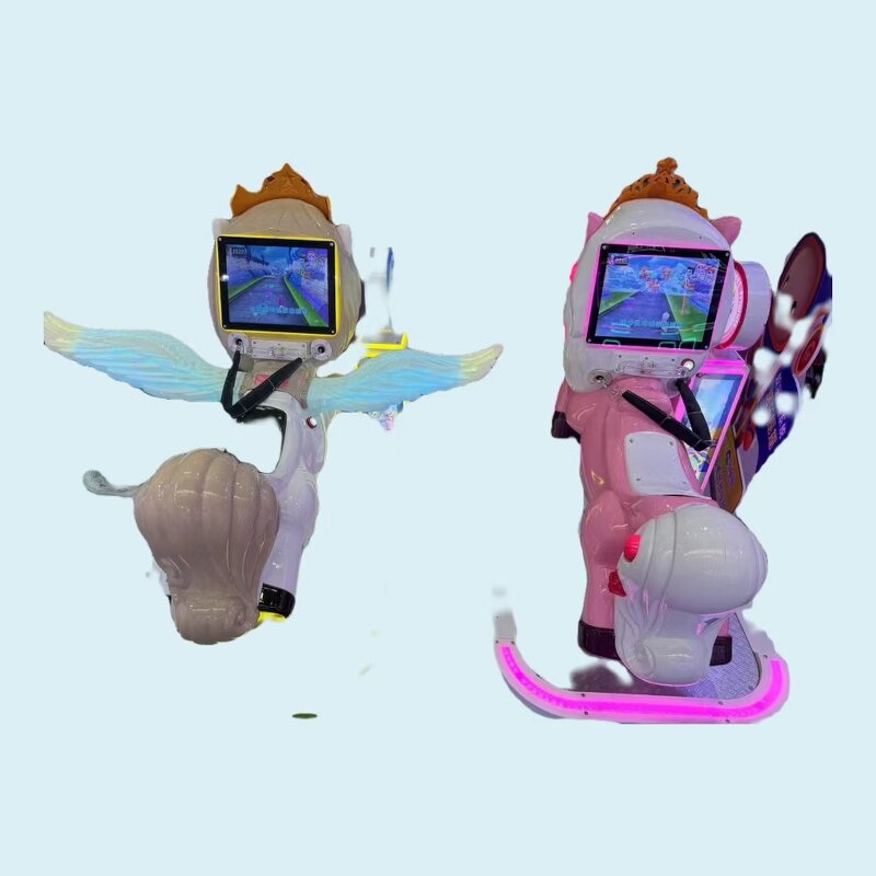Kiddie Ride Game Machine Manufacturer - Indoor for Kids Fiberglass Swing Video Toy Coin Pusher