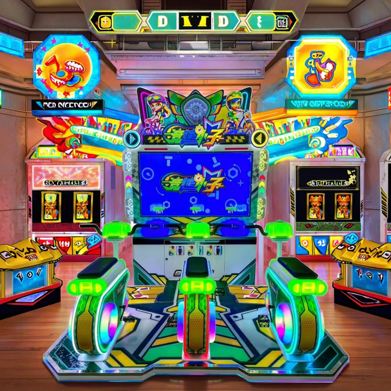 Claw Machine Manufacturer - Mini 220V LED Arcade Racing Game Coin-operated >6 Years