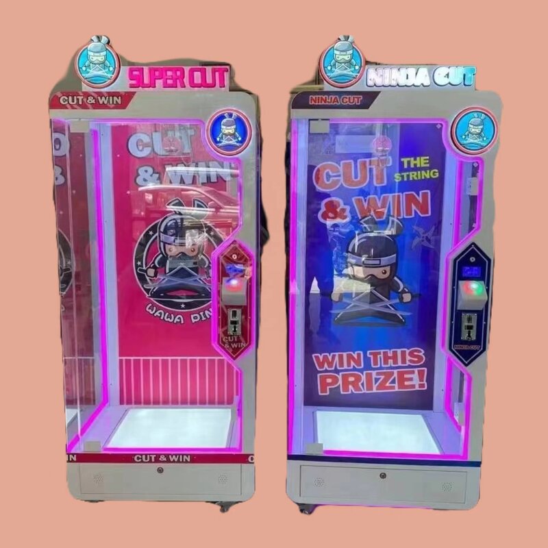 Arcade Cutting Gift Machine Manufacturer - Coin Operated Scissor Cut Arcades Games